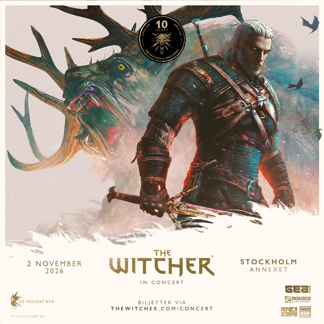 The Witcher in concert i Stockholm konsertbild