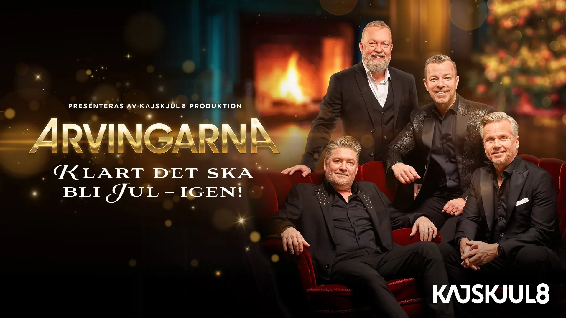Arvingarna på Kajskjul 8 Julshow 2026