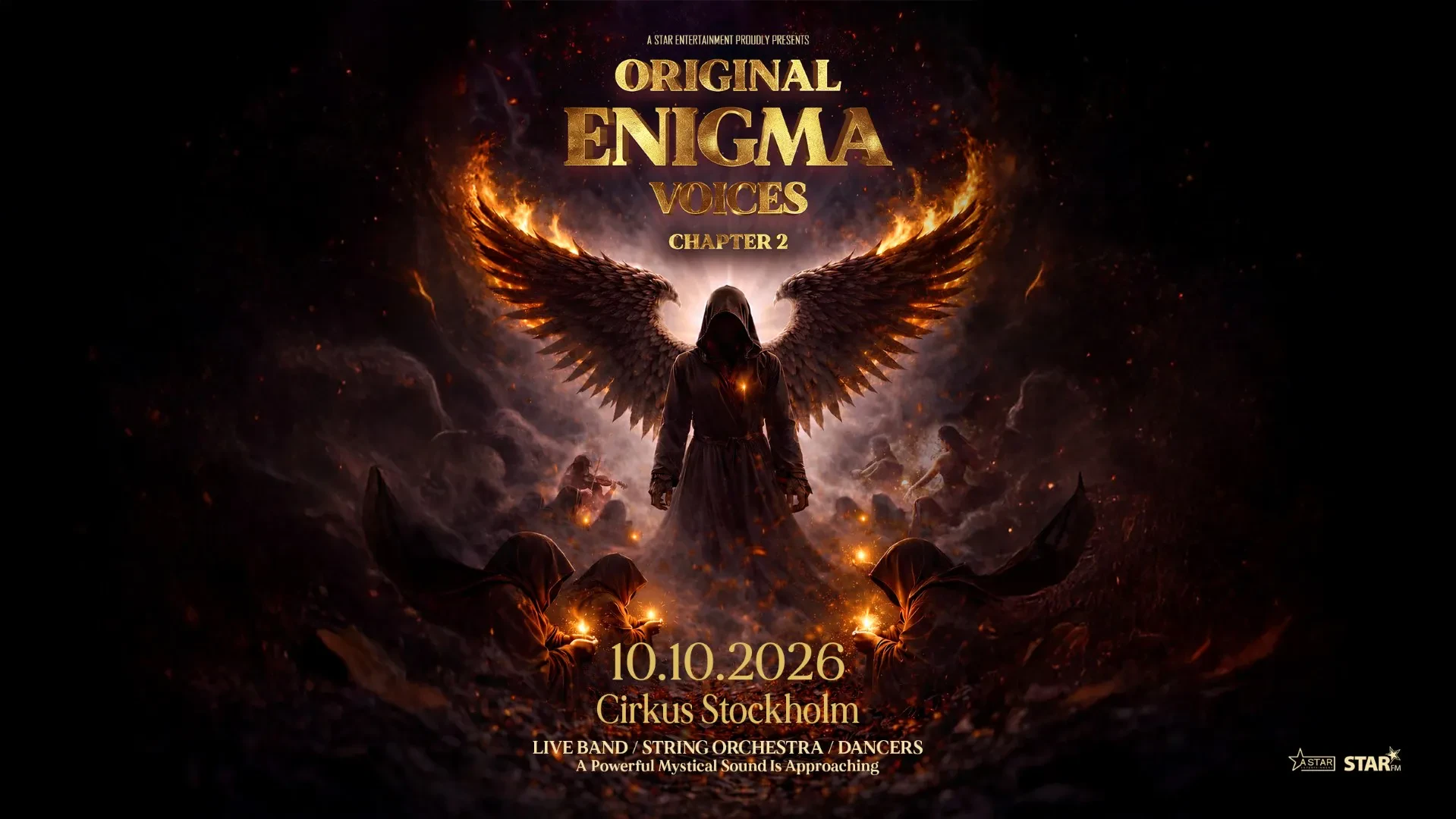 Engima voices Cirkus Stockohlm showbild