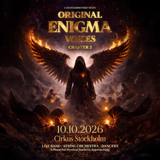 Engima voices Cirkus Stockohlm showbild