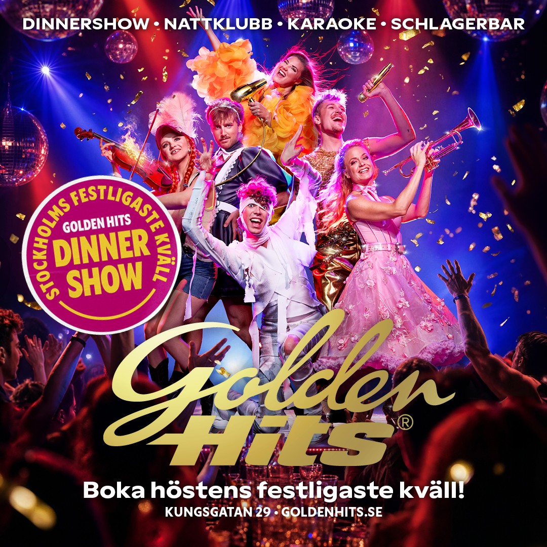 Golden Hits i Stockholm showbild