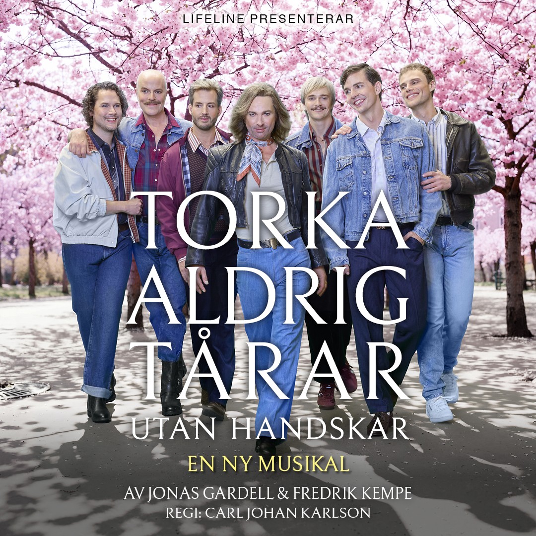 Torka aldrig tarar utan handskar showbild