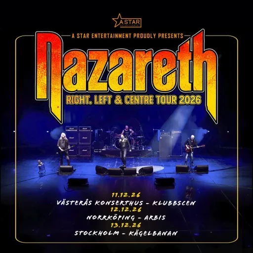 Nazareth turnébild 2026