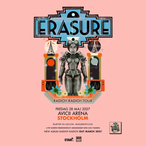 Erasure Avicii Arena konsertbild 2027